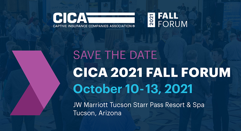 CICA 2021 Fall Forum Save the Date - Oct. 10-13, 2021